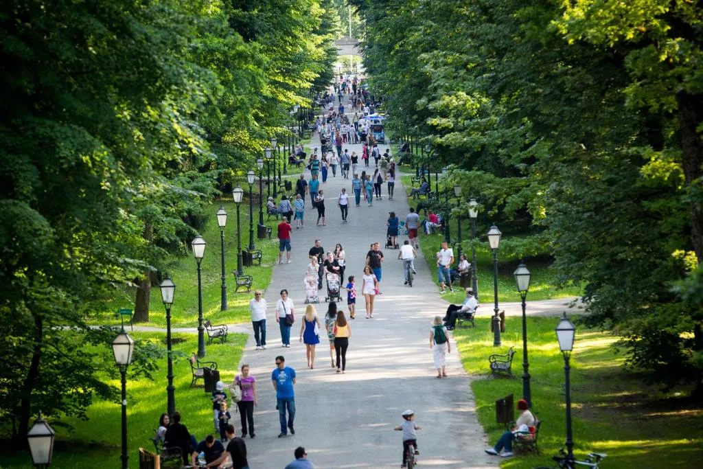 Glavna aleja parka Maksimir